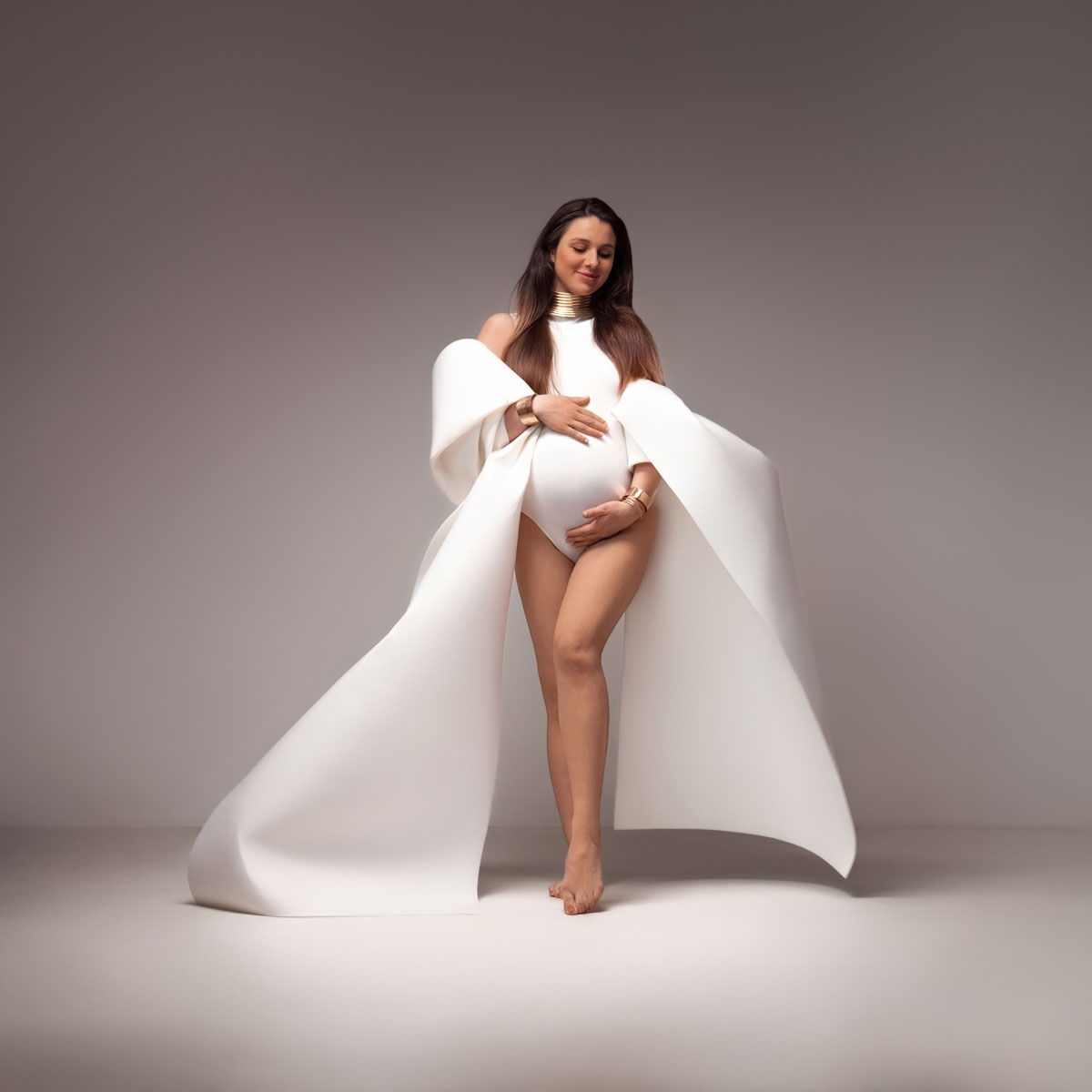 Babybauch-Fotoshooting